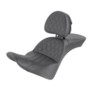Saddlemen Explorer Lattice Stitch Seat - Harley-Davidson Softail FLDE/FLHC/FLHCS/FLSL (2018-2026)