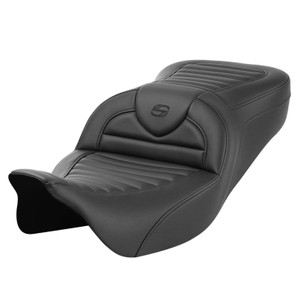 Saddlemen Road Sofa Tuck & Roll Seat - Harley-Davidson FLHR/FLHT/FLHX/FLTR Touring (2008-2025)