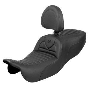 Saddlemen Road Sofa Tuck & Roll Seat - Harley-Davidson Freewheeler/Road Glide 3 (2015-2025)