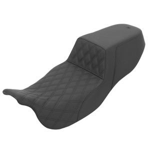 Saddlemen Step-Up Front Lattice Stitch Extended Reach Seat - Harley-Davidson Freewheeler/Road Glide 3 (2015-2025)