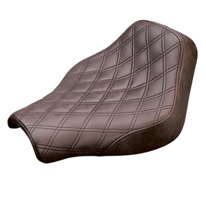 Saddlemen Renegade Brown Lattice Stitch Solo Seat - Harley-Davidson Breakout FXBR/FXBRS (2018-2022)