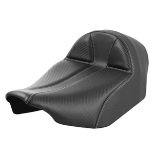 Saddlemen Dominator Extended Reach Solo Seat (Backrest Ready) - Harley-Davidson Road Glide/Street Glide/CVO Road Glide/CVO Street Glide (2023-2026)