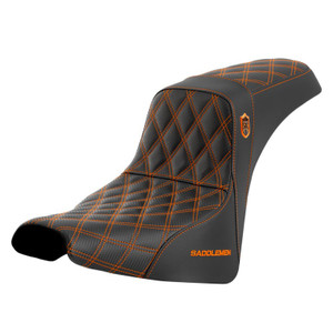 Saddlemen SDC Pro Series Performance Gripper Colored Stitch Seat - Harley-Davidson Street Bob FXBB/FXBBS/Standard FXST (2018-2026)