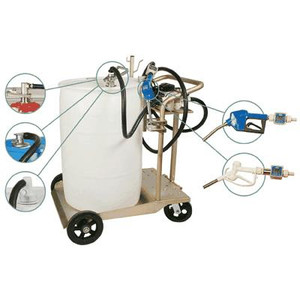 Liquidynamics 55-Gallon Diesel Exhaust Fluid System - 8 GPM 115 Volt Pump, Model 51009C-S9A