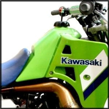 Clarke Kawasaki TECATE Gas Tank (1986-1987)