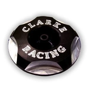 Clarke Low-Profile Anodized Billet Caps # 1292-ABS (internal thread)