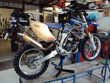 Yamaha WR250/450F Safari Rear 10L Rally Tank