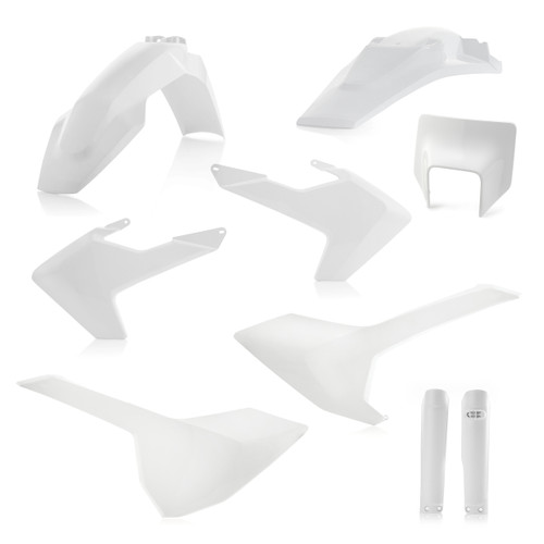 Acerbis Full Plastic Kit - Husqvarna TE 250/TE 300 (2017-2018) / Husqvarna FE 250/FE 350/FE 450/FE 501/TE 150 (2017-2019) / Husqvarna TE 250i (2018-2019) / Husqvarna TE 300i (2019)
