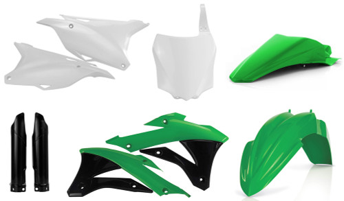 Acerbis Full Plastic Kit - Kawasaki KX100/KX85 (2014-2021)