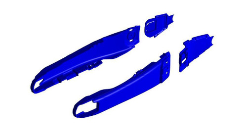 Acerbis Teketmagnet Swingarm Protectors - Yamaha YZ125/YZ250 (2005-2024) / Yamaha YZ250X (2016-2024) / Yamaha YZ125X (2020-2024)
