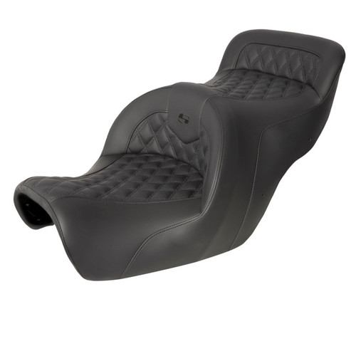 Saddlemen Road Sofa Lattice Stitch Seat - Honda GL1500 Gold Wing (1988-2000) (Without Backrest)