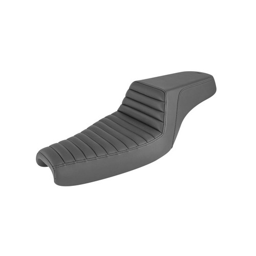 Saddlemen Step-Up Tuck & Roll Seat - Harley-Davidson Sportster 3.3 Gal Tank/Forty-Eight (2004-2022)