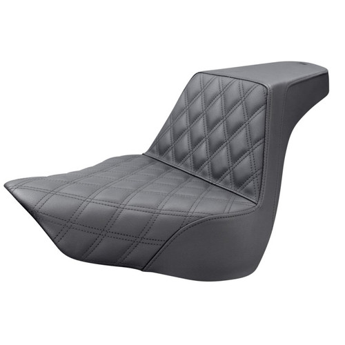 Saddlemen Step-Up Front Lattice Stitch Seat - Harley-Davidson Breakout FXBR/FXBRS (2018-2022)