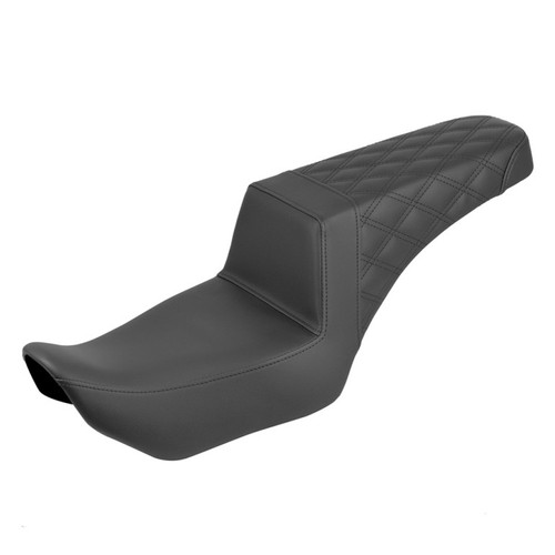 Saddlemen Step-Up Rear Lattice Stitch Seat - Harley-Davidson RH975 Nightster (2022-2026)
