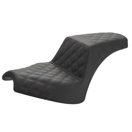 Saddlemen Step-Up Front & Rear Lattice Stitch Seat - Indian Chief/Super Chief/Sport Chief (2022-2026)