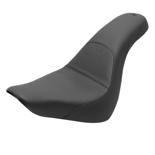 Saddlemen Profiler Basket-Weave Seat - Harley-Davidson Fat Boy FLFB/FLFBS/Breakout (2018-2026)