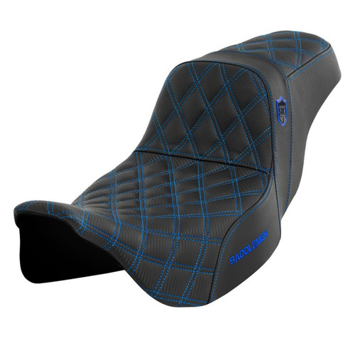 Saddlemen SDC Pro Series Performance Gripper Colored Stitch Seat - Harley-Davidson FLHR/FLHT/FLHX/FLTR Touring (2008-2024)