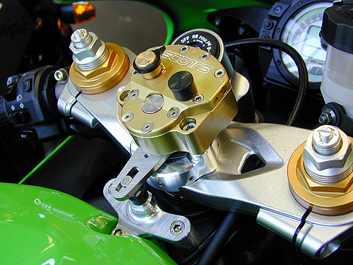 Scott's Steering Stabilizer Kit - Kawasaki ZX-6R (2005-2006)