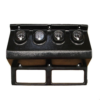 1987-1990 Jeepå¨ Wrangler YJ BLACK gauge cluster panel