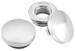 Biker's Choice Billet Pointed Gas Cap (Single Cap)