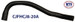Jeep 1981-1982 CJ 20 Gallon OEM Fill Hose