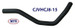Jeep 1982-1986 CJ 15 Gallon Vent Hose