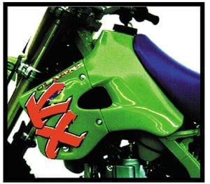 Clarke 3 Gal Gas Tank - Kawasaki KX 125 / 250 (1994-1998)