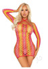Zig Zag Net Twist Halter Mini Shrug
