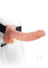 Ff Hollow Strap On W/balls 9 Flesh