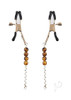 Sincerely Amber Bead Nipple Clamps(disc)