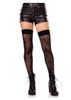 Beetle Net Thigh Highs Black O/s