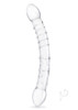 Girthy Double Trouble Glass Dildo 12