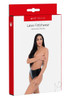 Myu Latex Crotchless Panties Md Black