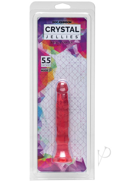 Crystal Jellies Anal Starter 5.5 Pink Crystal Jellies Anal Starter 5.5 Pink