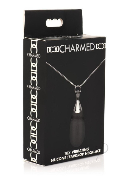 Charmed 10x Vibe Silicone Tear Necklace Charmed 10x Vibe Silicone Tear Necklace