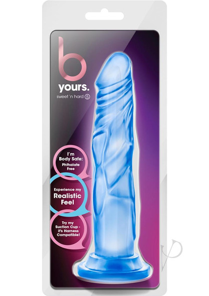 B Yours Sweet N Hard 5 Blue B Yours Sweet N Hard 5 Blue