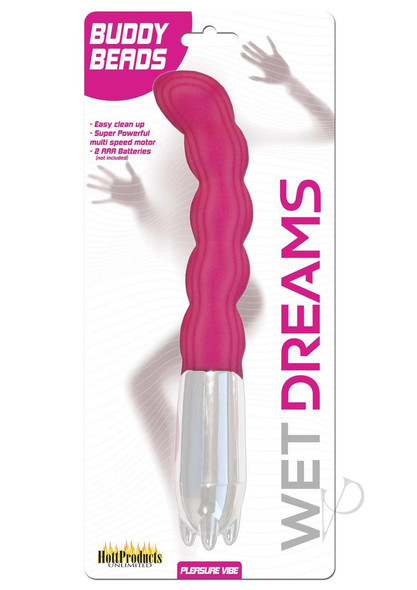 Wet Dreams Buddy Beads Vibe Magent(sale)