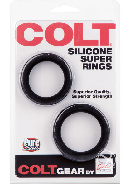 Colt Silicone Super Rings Black Colt Silicone Super Rings Black