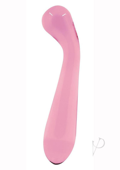 Crystal Glass G-spot Wand Pink Crystal Glass G-spot Wand Pink