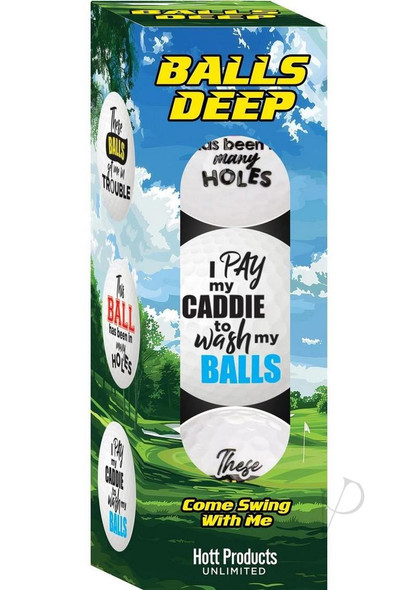 Balls Deep Slogans 3pk Balls Deep Slogans 3pk