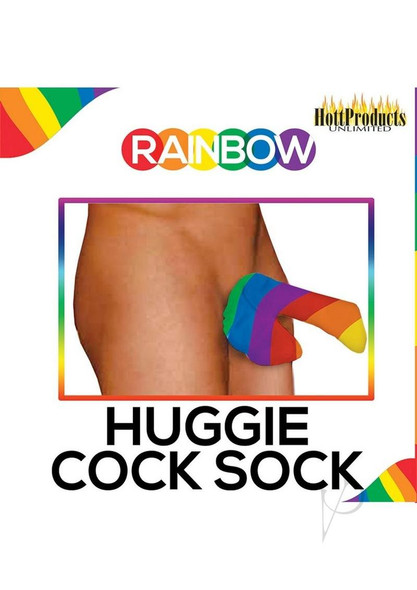 Rainbow Huggie Mens Cock Sock Rainbow Huggie Mens Cock Sock