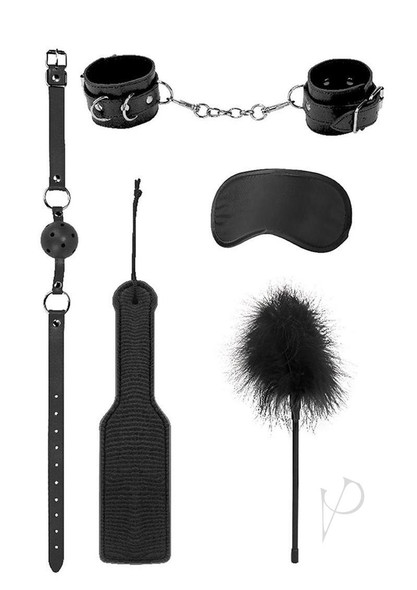 Ouch Kits Introductory Bondage 4 Black Ouch Kits Introductory Bondage 4 Black