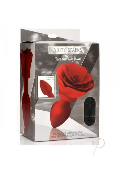 Booty Sparks 28x Rose Plug Lg Red(sale) Booty Sparks 28x Rose Plug Lg Red(sale)