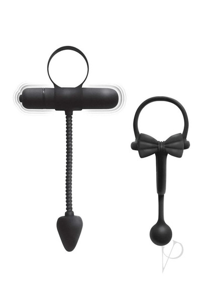 Enhancer Cockring 2pk Black Enhancer Cockring 2pk Black