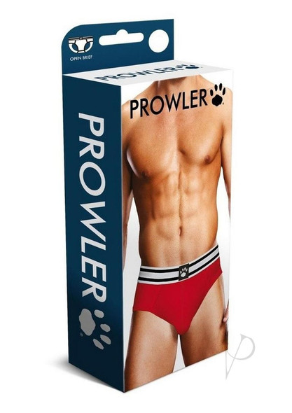 Prowler Red/white Open Brief Sm Prowler Red/white Open Brief Sm