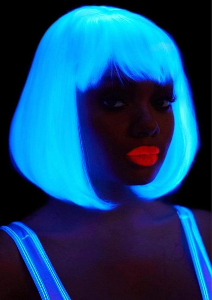 Pearl Short Natural Bob Wig O/s White Pearl Short Natural Bob Wig O/s White