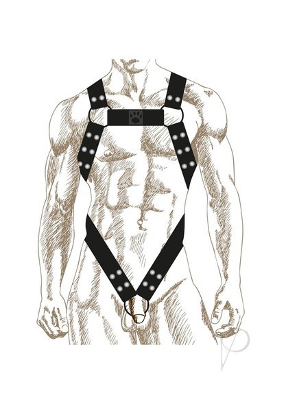 Prowler Red Butch Body Harness Blk Xxl Prowler Red Butch Body Harness Blk Xxl