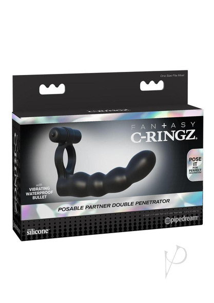 Fcr Posable Partner Dble Penetrator Blac Fcr Posable Partner Dble Penetrator Blac
