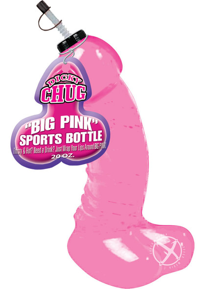 Dicky Chug Big Pink Sports Bottle Dicky Chug Big Pink Sports Bottle