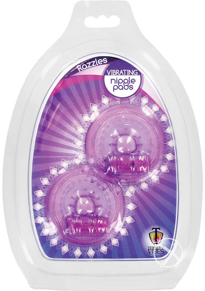 Trinity V Razzle Vibe Nipple Pads Purp Trinity V Razzle Vibe Nipple Pads Purp